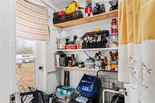 view of pantry