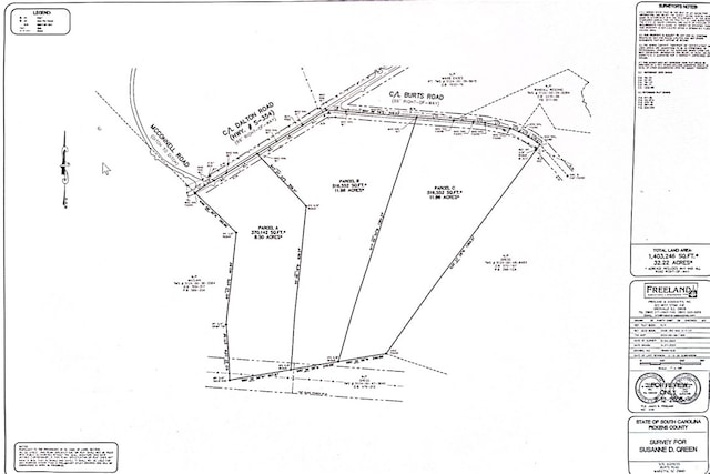 00 Cedar Rd, Marietta SC, 29661 land for sale