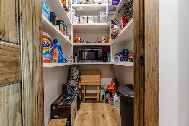 view of pantry