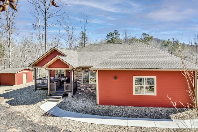 160 Julie Way, Pickens, SC 29671 - view of front of home featuring roof with shingles