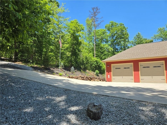 160 Julie Way, Pickens, SC 29671 - garage featuring concrete driveway