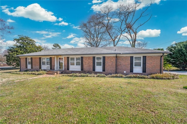 402 Harden Rd, Anderson, SC 29621 - single story home with brick siding and a front yard