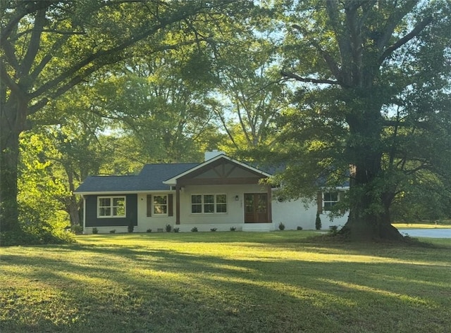 127 Old Shirley Rd, Central, SC 29630 - ranch-style home with a front yard