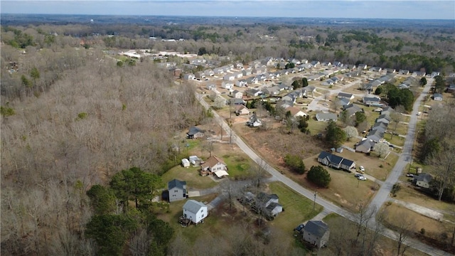 birds eye view of property featuring a residential view