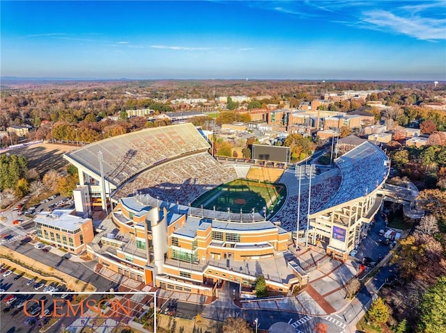 drone / aerial view