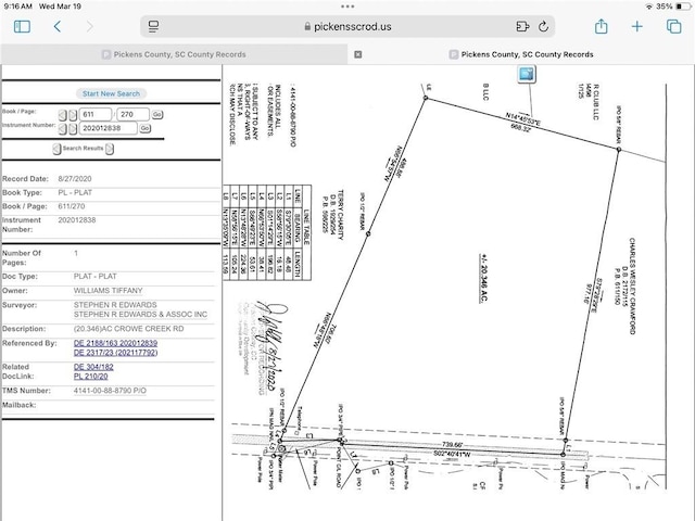 1763 Crowe Creek Rd, Six Mile, SC 29682