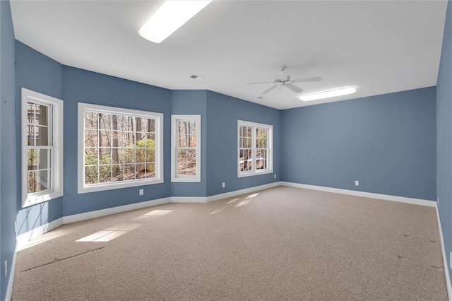 523 Heron Cove Cir, Seneca, SC 29672 - carpeted spare room featuring baseboards and a ceiling fan