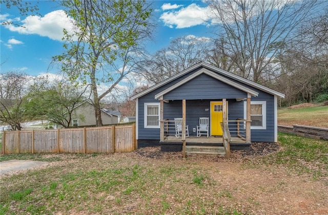 107 Berkley Ave, Greenville, SC 29609 - bungalow-style house featuring fence
