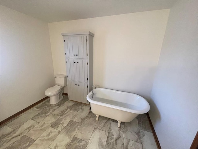 236 Issaqueena Dr, Central, SC 29630 - full bath with a soaking tub and marble finish flooring