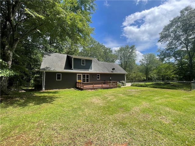 236 Issaqueena Dr, Central, SC 29630 - rear view of house featuring a deck