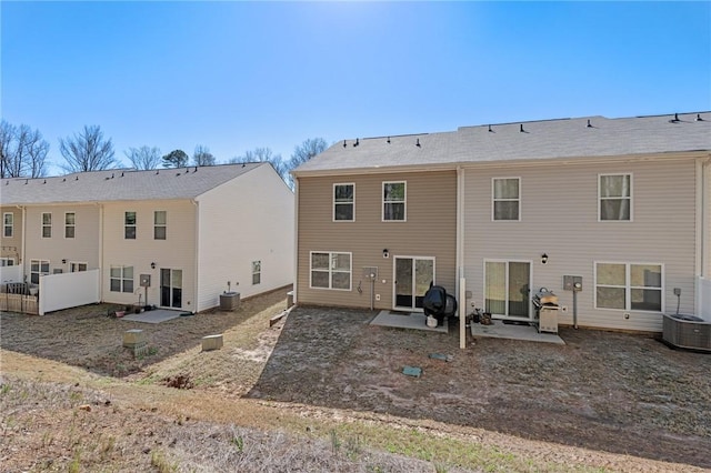 511 Oakmont Valley Trl, Seneca, SC 29678 - back of house featuring central AC and a patio