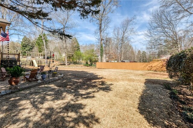 115 Pine Forest Dr, Easley, SC 29642 - view of yard featuring fence