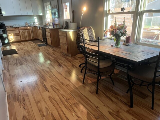 125 Victorian Dr, Anderson, SC 29625 - dining room with light wood-type flooring