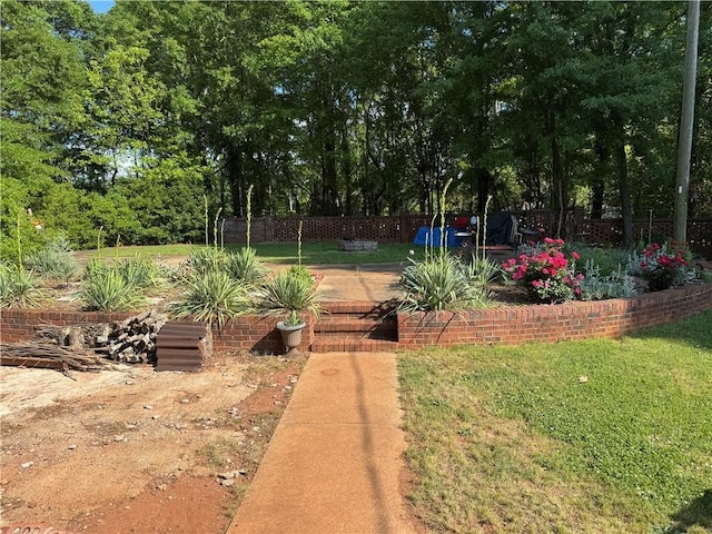 125 Victorian Dr, Anderson, SC 29625 - view of yard featuring fence and a patio area