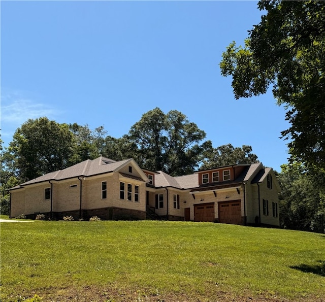 102 Misty Oaks Ln, Pendleton, SC 29670 - view of front facade featuring a front lawn and brick siding