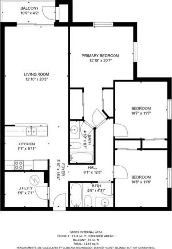 621 Lookover Dr, Anderson, SC 29621 - view of room layout