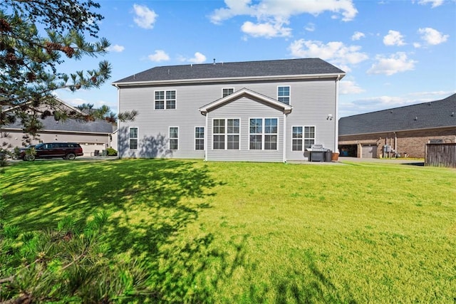 324 Crestgate Way, Easley, SC 29642 - rear view of house with a yard