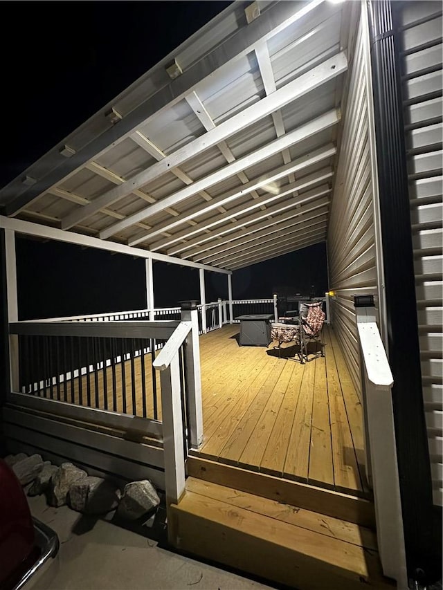 view of deck