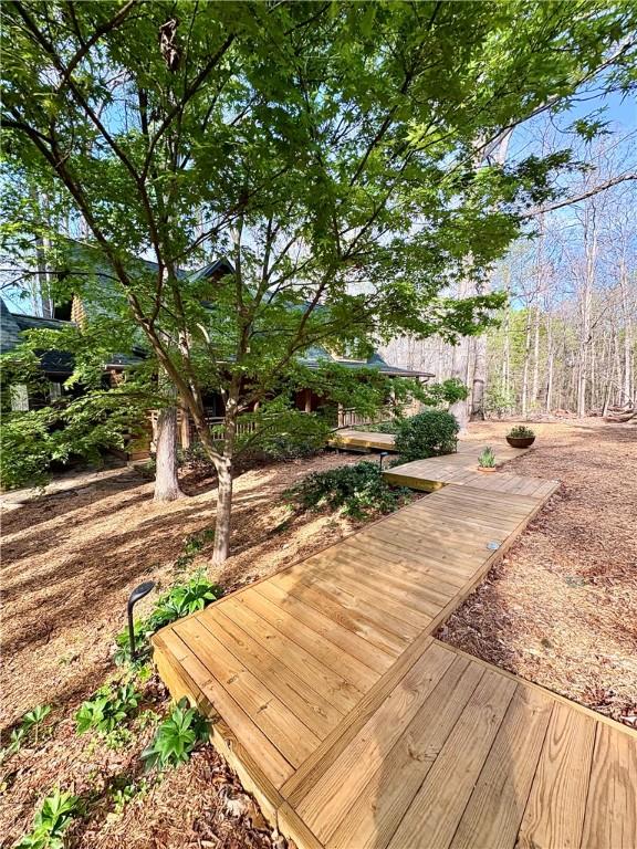 191 Crystal Ln, Townville, SC 29689 - view of deck