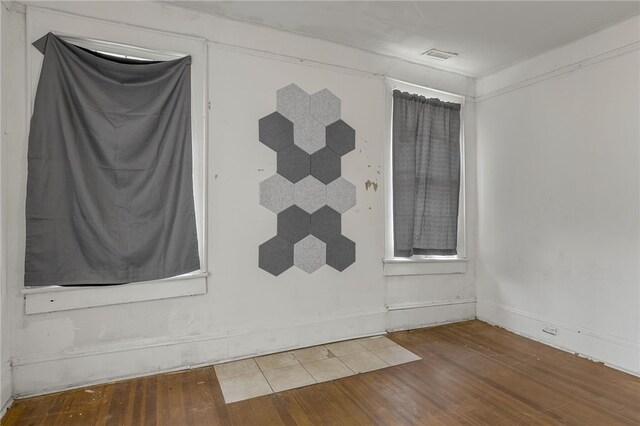 268 Ann St, Pickens, SC 29671 - unfurnished room featuring wood finished floors and baseboards