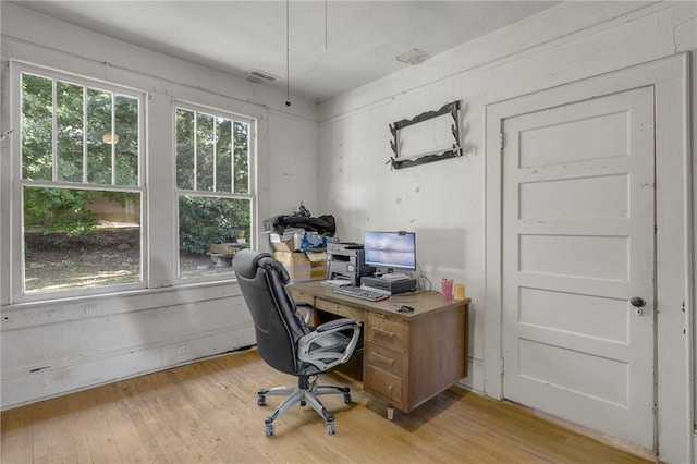 268 Ann St, Pickens, SC 29671 - office space with light wood finished floors