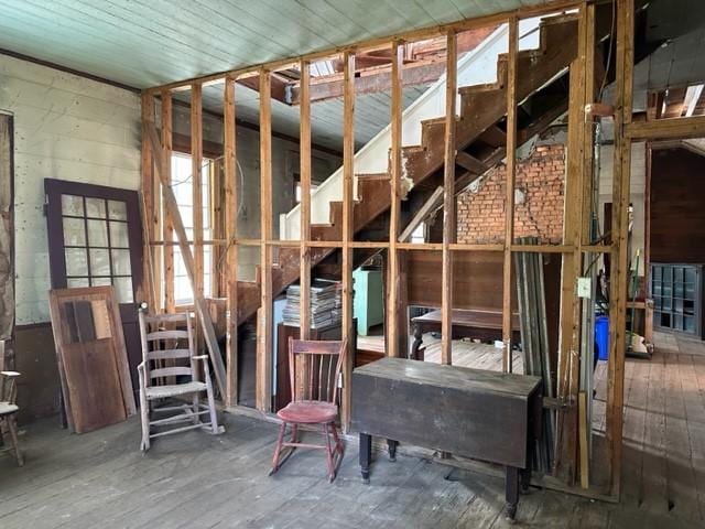 171 E Main St, Pendleton, SC 29670 - miscellaneous room with stairs