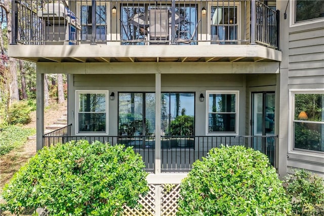 19 Spy Glass Ln, Salem, SC 29676 - property entrance with a balcony