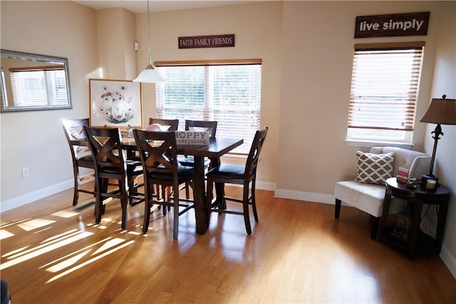 1226 Bowersville Hwy, Hartwell, GA 30643 - dining room featuring a wealth of natural light, wood finished floors, and baseboards