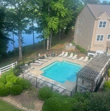 1226 Bowersville Hwy, Hartwell, GA 30643 - pool with fence and a patio