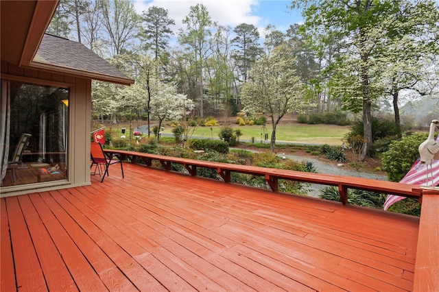 view of deck
