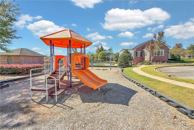view of communal playground