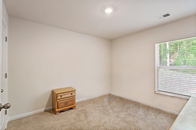 407 Oakmont Valley Trl, Seneca, SC 29678 - unfurnished room with visible vents, baseboards, and light carpet