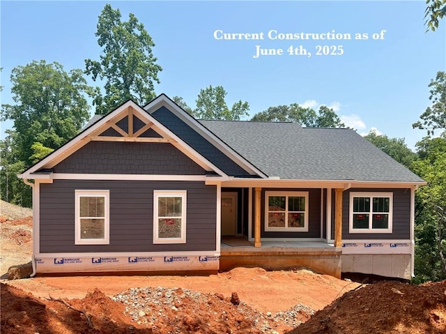 1112 Little River View Dr, Seneca, SC 29672 - unfinished property with a porch