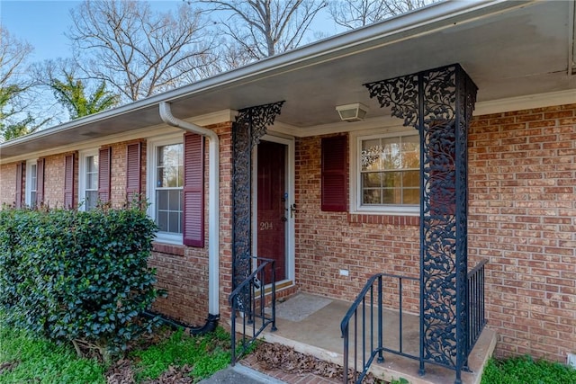 204 Clarke Stream Dr, Anderson, SC 29621 - view of exterior entry with brick siding