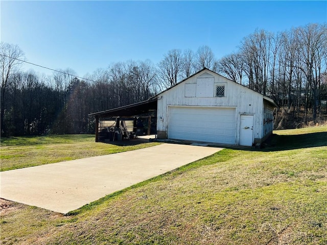 810 John St, Pickens, SC 29671 - exterior space with a garage
