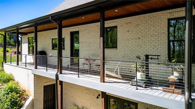 101 Cabernet Way, Travelers Rest, SC 29690 - view of property exterior featuring brick siding and a balcony