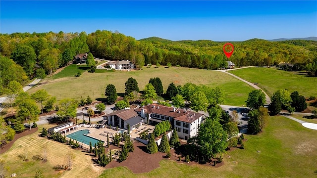 101 Cabernet Way, Travelers Rest, SC 29690 - drone / aerial view with a forest view