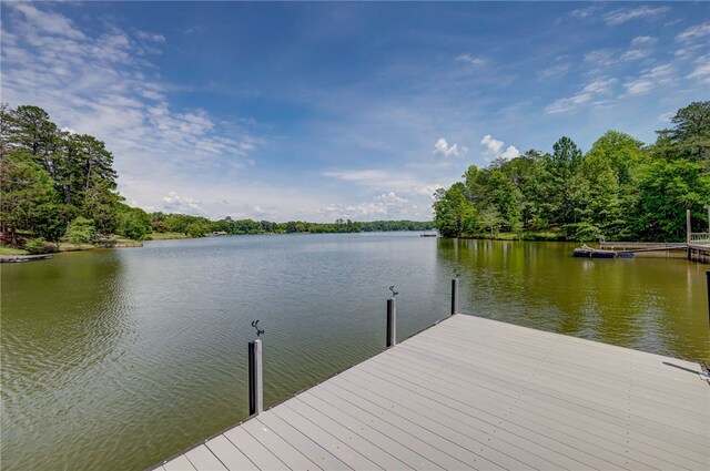 217 Jackson Rd, Iva, SC 29655 - view of dock with a water view