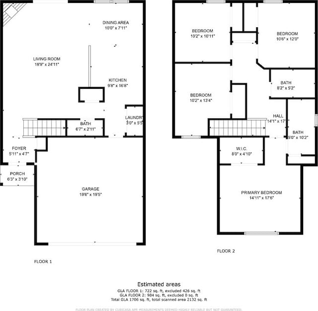 101 Pin Oak Ct, Easley, SC 29642 - floor plan