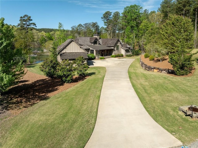 211 Quay Ct, Sunset, SC 29685 - view of community featuring driveway and a lawn