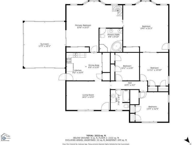 221 Lakeview Dr, Liberty, SC 29657 - view of layout