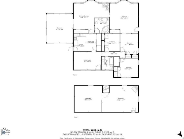 221 Lakeview Dr, Liberty, SC 29657 - view of layout