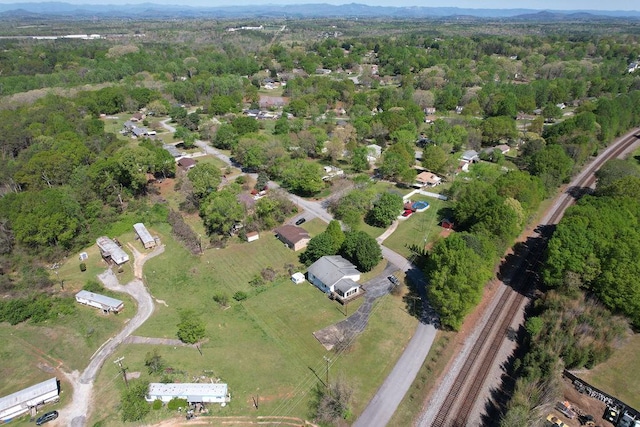 221 Lakeview Dr, Liberty, SC 29657 - aerial view with a view of trees