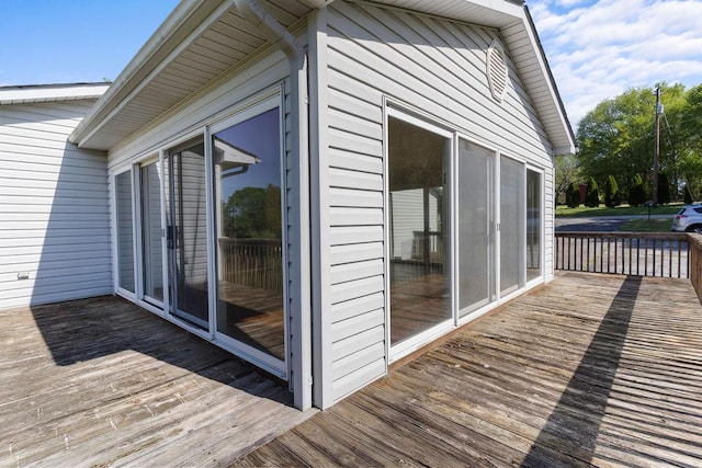 221 Lakeview Dr, Liberty, SC 29657 - view of side of property with a deck