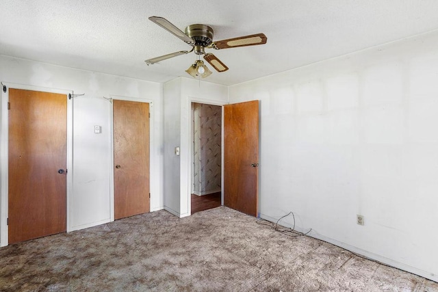 221 Lakeview Dr, Liberty, SC 29657 - unfurnished bedroom featuring a ceiling fan and carpet