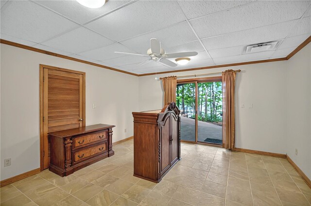 234 Chandlers Ferry Dr, Hartwell, GA 30643 - interior space featuring baseboards and ornamental molding