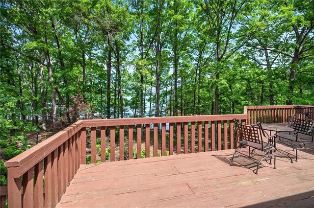 234 Chandlers Ferry Dr, Hartwell, GA 30643 - view of deck