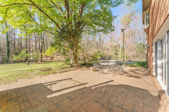 112 Briar Creek Ln, Anderson, SC 29621 - view of patio with outdoor dining space