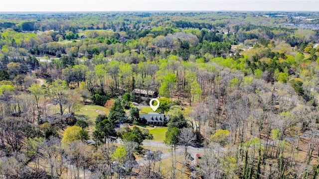 112 Briar Creek Ln, Anderson, SC 29621 - birds eye view of property featuring a view of trees