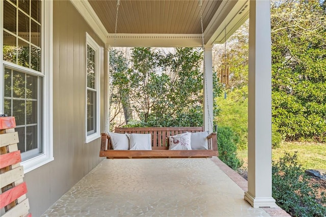 112 Briar Creek Ln, Anderson, SC 29621 - view of patio with covered porch
